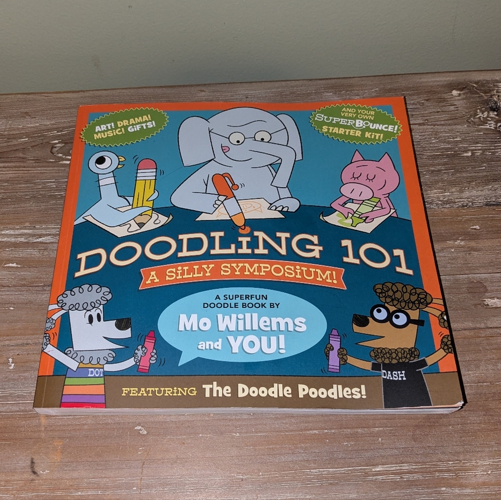 *New* Doodling 101: A Silly Symposiumby Mo Willems Drawing Book